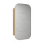 450x900mm Aulic Vienna Squircle Pencil Edge Mirror Wall Hung Shaving Cabinet Mia