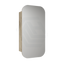 450X900Mm Vienna Wall Hung Squircle Shaving Mirror Cabinet Max Finish For Bathroom Cabinets