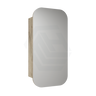 450X900Mm Vienna Wall Hung Squircle Shaving Mirror Cabinet Max Finish For Bathroom Cabinets