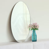 450X900X6mm Oval Bathroom Wall Mounted Mirror Pencil Edge Vertical Or Horizontal Copper Free