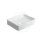 480X370X110Mm Ceramic Basin Above Counter Rectangle Matt White Basins
