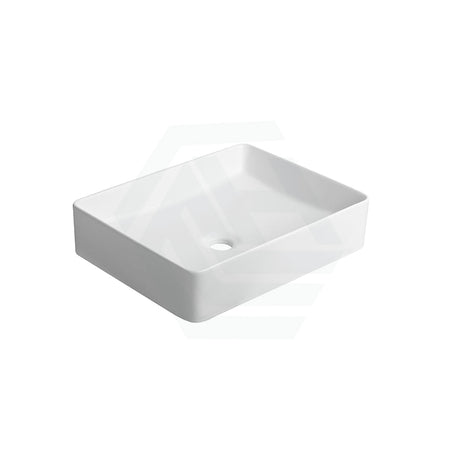 480X370X110Mm Ceramic Basin Above Counter Rectangle Matt White Basins