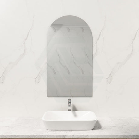 500/600/750/900Mm Bathroom Mirror Pencil Edge Arch Wall Mounted Frameless Mirrors