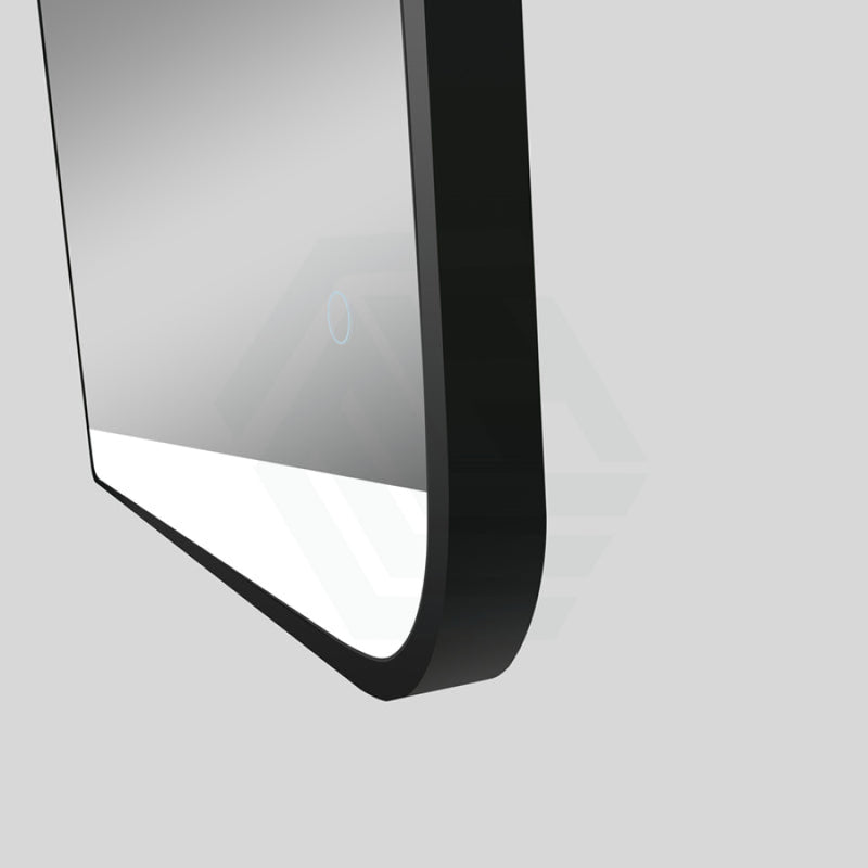 500/700/800Mm Led Mirror Black Framed Rectangle Front Light
