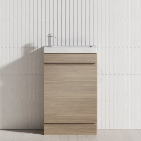500Mm Freestanding Bathroom Vanity With Kickboard 1-Door Multi-Colour Cabinet Only Vanities With