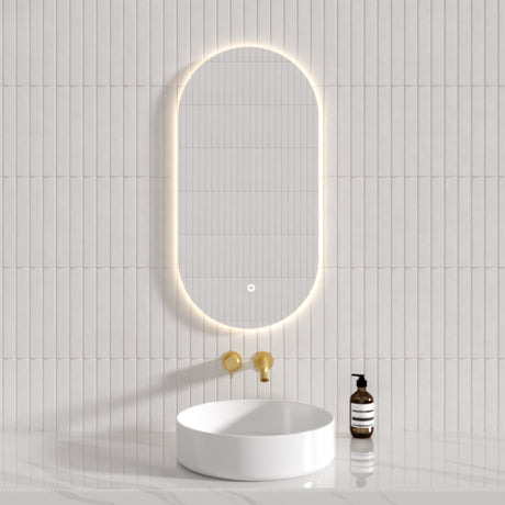 500X1000mm Led Mirror Oval Backlighting Led Mirrors