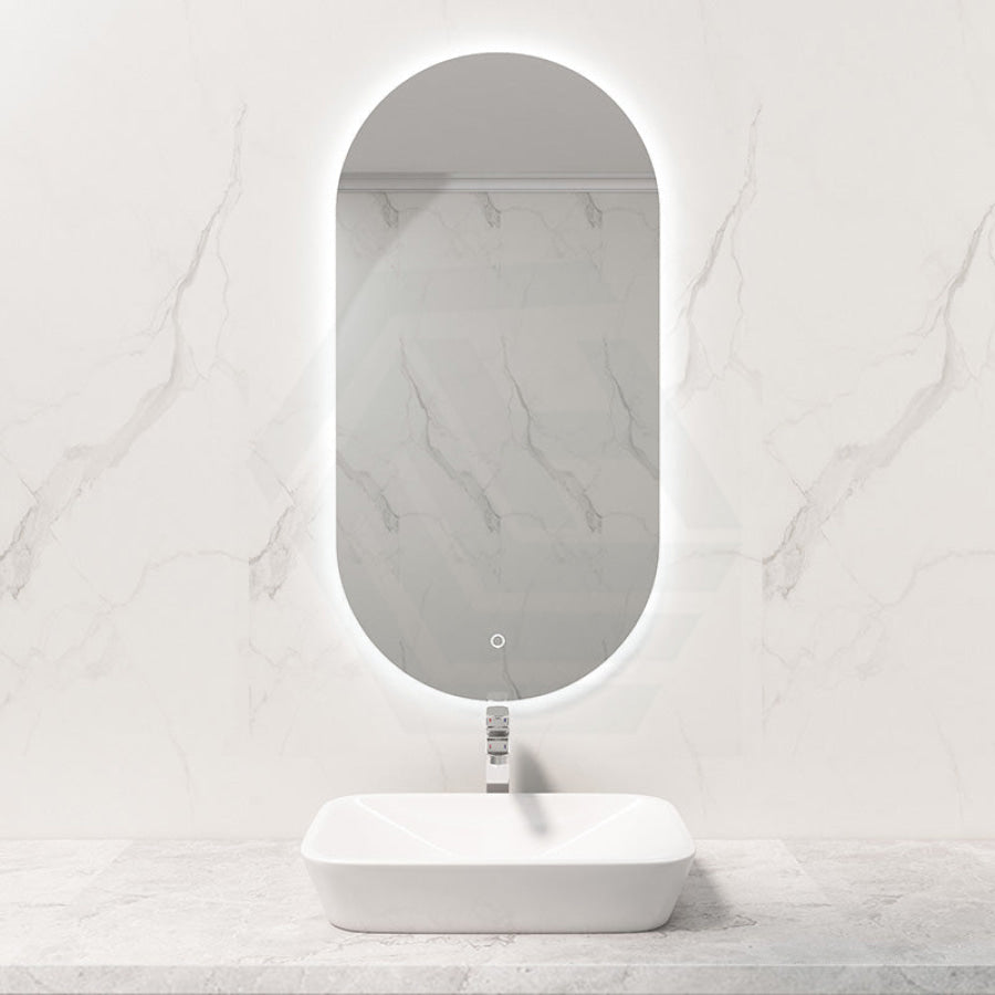 500X1000mm Led Mirror Oval Backlighting