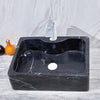 Stone Above Counter Basin Rectangle Marble