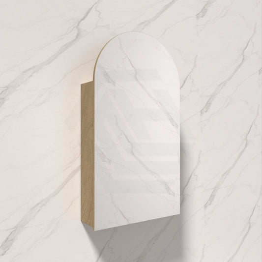 500X900Mm Canterbury Wall Hung Arch Shaving Mirror Cabinet Carita Finish For Bathroom Cabinets