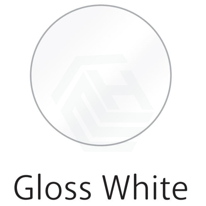 510X405X805Mm Rak Lara Pedestal Basin In Gloss White Freestanding 1 Or 3 Tap Holes Available Basins
