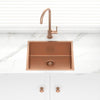 Stainless Steel Kitchen Sink 510mm Rose Gold