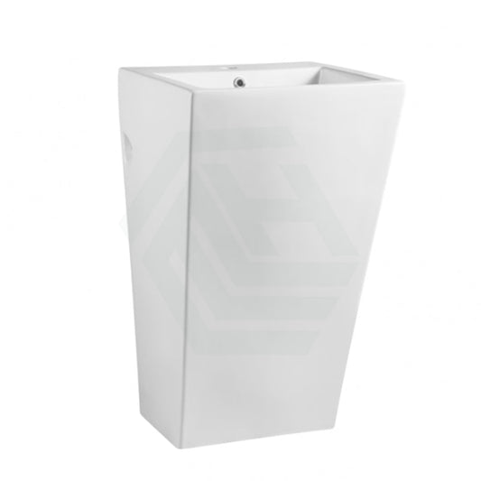 Freestanding Ceramic Basin Floor Mounted With Tap Hole 510mm