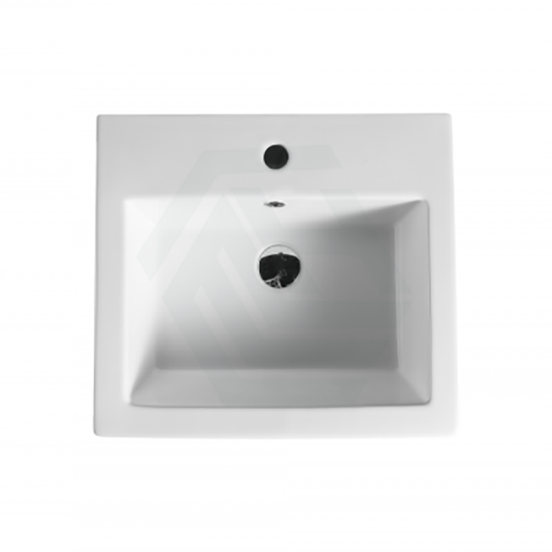 510X460X850Mm Freestanding Ceramic Basin Floor Mounted With Tap Hole