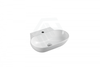 560X400X125Mm Wall Hung Ceramic Oval Basin With Tap Hole Basins