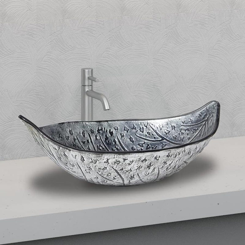 Glass Basin Above Counter Special Shape