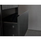 600-1500Mm Brindabella Wall Hung Bathroom Floating Vanity Matt Black Pvc Board Cabinet Only&Ceramic
