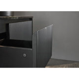 600-1500Mm Brindabella Wall Hung Bathroom Floating Vanity Matt Black Pvc Board Cabinet Only&Ceramic