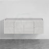 600-1500Mm Brindabella Wall Hung Bathroom Floating Vanity Matt White Pvc Board Cabinet Only&Ceramic