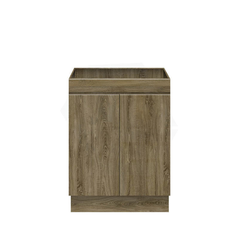 600-1500Mm Freestanding Kickboard Bathroom Vanity Dark Oak Cabinet Only 600Mm / Only Without Top