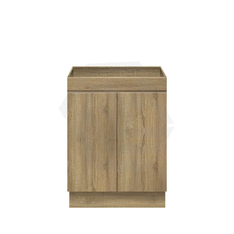 600-1500Mm Freestanding Kickboard Bathroom Vanity Light Oak Cabinet Only Vanities With