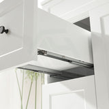 600-1500Mm Harrington Freestanding Vanity With Legs Matt White Pvc Cabinet Only & Ceramic Top