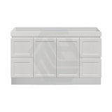 600-1500Mm Miami Freestanding With Kickboard Bathroom Vanity Matt White Shaker Hampton Style Left /