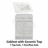 600-1500Mm Miami Freestanding With Kickboard Bathroom Vanity Matt White Shaker Hampton Style Left /