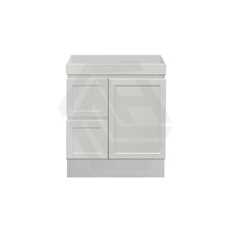 600-1500Mm Miami Freestanding With Kickboard Bathroom Vanity Matt White Shaker Hampton Style Left 