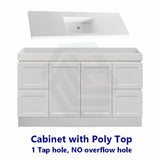 600-1500Mm Miami Freestanding With Kickboard Bathroom Vanity Matt White Shaker Hampton Style Left /
