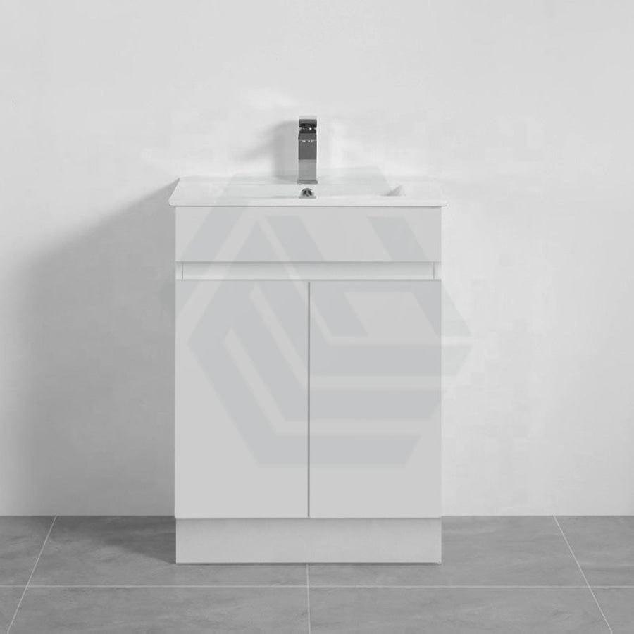 600-1500Mm Premium Bathroom Freestanding Vanity Kickboard White Pvc Polyurethane Cabinet Only &