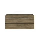 600-1500Mm Wall Hung Bathroom Vanity Dark Timber Cabinet Only