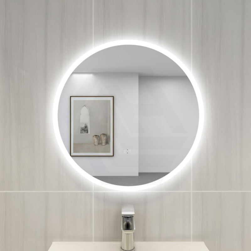600/700/800Mm Led Mirror Acrylic Strip With Touch-Free Sensor Backlit Round Mirrors