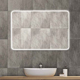 600/750/800/1200mm Led Mirror Rectangle Acrylic Side Light 1200X800Mm