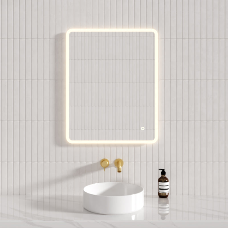 600/750/800/1200mm Led Mirror Rectangle Acrylic Side Light Horizontal/ Vertical Installation Led