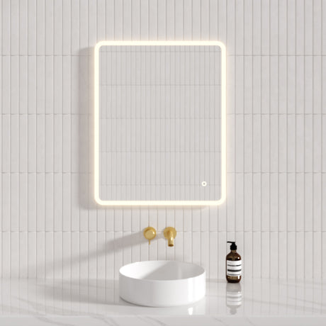 600/750/800/1200mm Led Mirror Rectangle Acrylic Side Light Horizontal/ Vertical Installation Led