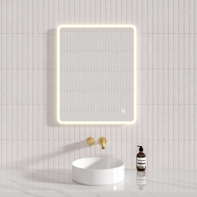600/750/800/1200mm Led Mirror Rectangle Acrylic Side Light Horizontal/ Vertical Installation Led