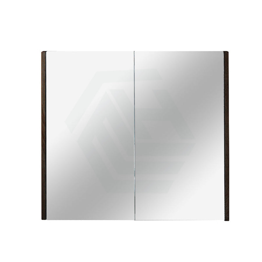600/750/900/1200/1500mm Dark Grey Wood Grain Pvc Filmed Wall Hung Shaving Cabinet Cabinets