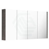 600/750/900/1200/1500mm Dark Grey Wood Grain Pvc Filmed Wall Hung Shaving Cabinet Cabinets
