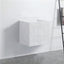 600/750/900/1200/1500Mm Hampton Wall Hung Vanity Pvc Board Matt White Linear Surface Vanities