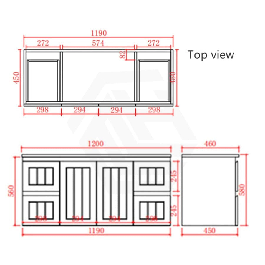 600/750/900/1200/1500Mm Hampton Wall Hung Vanity Pvc Board Matt White Linear Surface Vanities