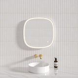 600/750mm Oval Led Mirror With Three Multi Function Light Touch Sensor Led Mirrors