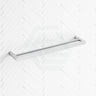 600/800mm Chrome Double Towel Rail Stainless Steel 304 Wall Mounted Rails