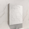 600/750/900/1200/1500Mm Pvc Pencil Edge Concrete Grey Shaving Cabinet With Mirror Tempered Glass