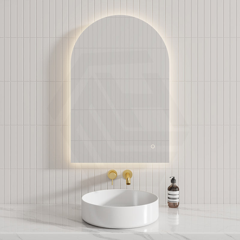 600mm Led Mirror Uni Arch Back Light Special Shape Led Mirrors