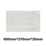 20Mm/40Mm Thick Gloss White Canvas Stone Top For Above Counter Basins 450-1800Mm 600Mm X 370Mm /