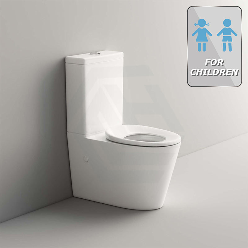 595X335X770Mm Wall Faced Toilet Suite With Rimless Pan For Junior Toilets