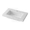 600X370X140Mm Narrow Poly Top For Bathroom Vanity Single Bowl 1 Tap Hole Tops