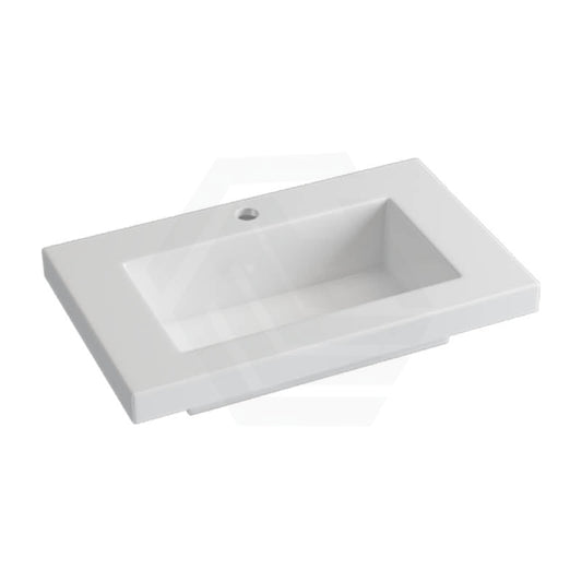 600X370X140Mm Narrow Poly Top For Bathroom Vanity Single Bowl 1 Tap Hole Tops