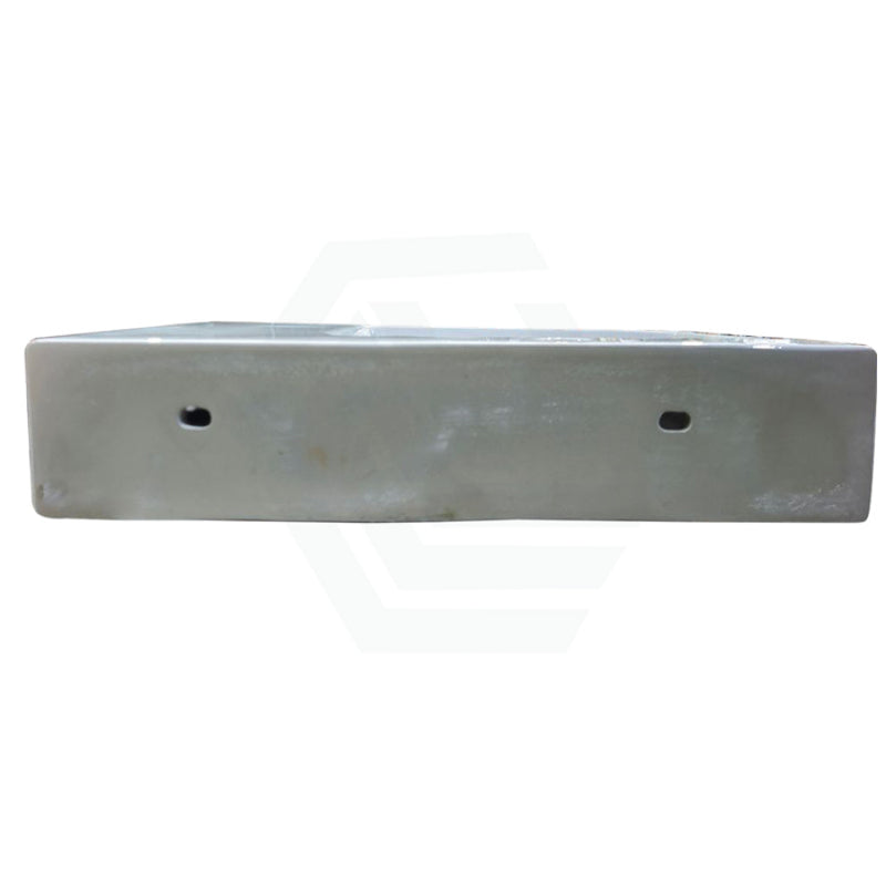 600X420X120Mm Wall - Hung Rectangle White Ceramic Basin Left / Right Hand Bowl One Tap Hole Wall