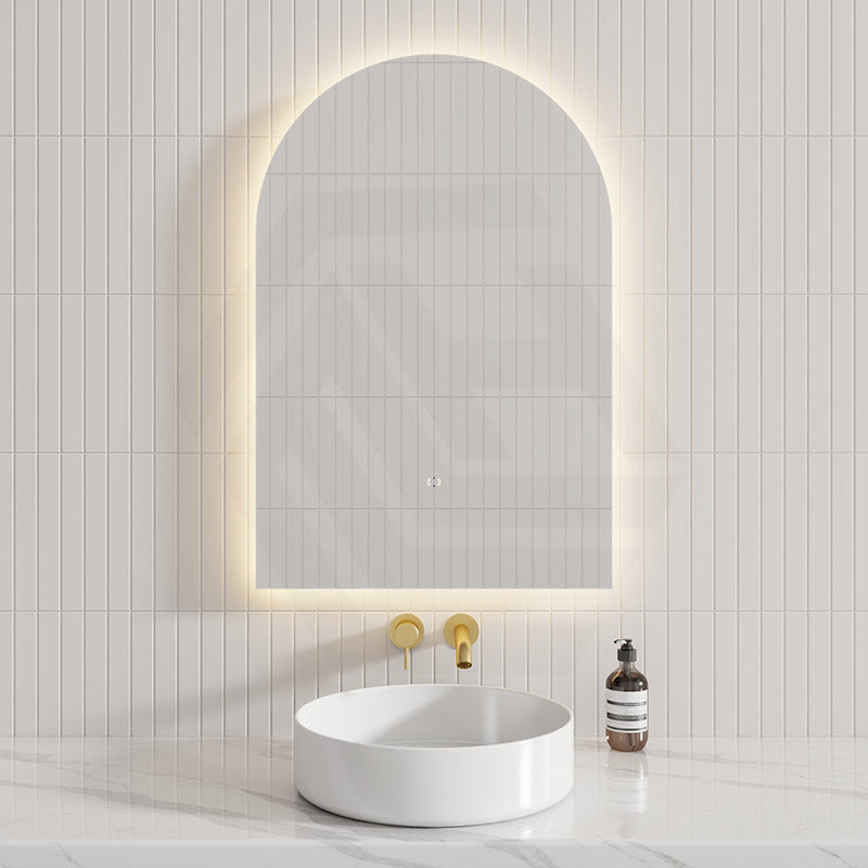 600X900Mm Arch Led Mirror Backlit With Touch-Free Sensor Mirrors